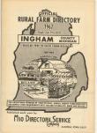 Ingham County 1967 Michigan Historical Atlas